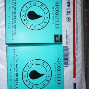 Spongelle Body Wash Infused Buffer BEACH GRASS Boxed Flower Full Size NEW IN BOX